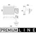 MAHLE Aftermarket Evaporateur climatisation pour BMW: Série 5, X5, Série 7 (Ref: AE 159 000P)