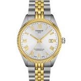 Tissot Ballade Powermatic 80 COSC 39mm, montre automatique suisse pour hommes, boîtier en acier inoxydable, cadran argenté, T1564082203300