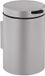 Relaxdays Wandbadkamerprullenbakje, 3L, Softclose, Binnenemmer, Rond, RVS, Beige