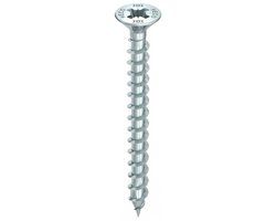 HECO TOPIX-Plus Spaanplaatschroef 3,5x50mm Verzinkt Voldraad PZD 2 (200 stuks)