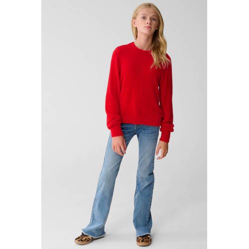 Shoeby high waist flared jeans mediumstone