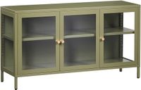 Beliani NEWPORT - Dressoir - Groen - Staal
