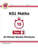 KS1 Coordination Group Publications Ltd (Cgp) KS1 Maths 10-Minute Weekly Workouts - Year 2