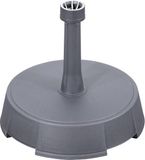 Merkloos Betonnen parasolstandaard - antraciet - ca. 20 kg - voor tuin en terras parasolvoet op wielen