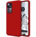 Zachte Xiaomi Zachte vloeibare siliconen beschermhoes voor Xiaomi 12T / 12T Pro 5G, rood