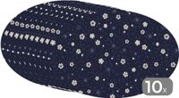 Merkloos Ovale placemats - Sakura - 10 stuks