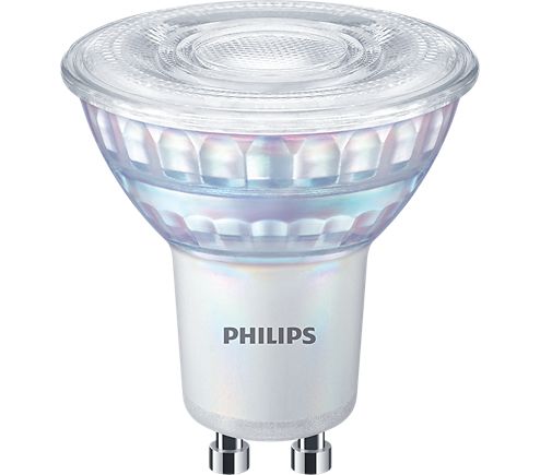 Philips MASTER LED GU10 6.2W 575lm DimTone CRI90 Recessed Spot - Stainless Steel, White