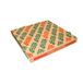 100 Thepack 100 stuks - pizzastraden 330 G/M2, 33 x 33 x 3,8 cm, naturel, microkanaal golfkarton