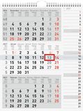 rido/idé 3-Monatskalender 2027 grau, 300×390 mm