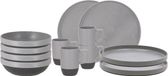 Travellife Vita Camping Serviesset Grijs 12-delig