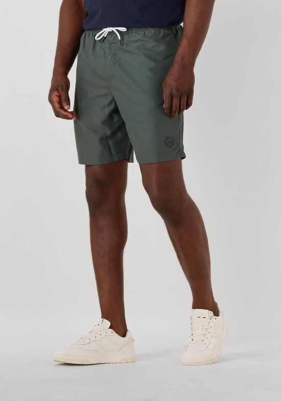 SHIWI Luxor B.V. Apparel Men MIKE swim shorts 7 inch solid Groen XL