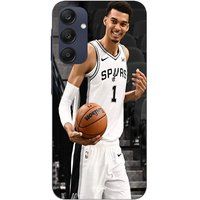 Maniacase Coque Pour Samsung galaxy A25 Victor Wembanyama San Antonio Spurs n°1