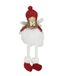 F.G.F. Import Export Stoflijn COLINEA rood/wit fee 45 cm