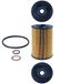 MAHLE OX 150D1 Filtre à huile Cartouche filtrante, avec joints