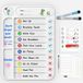 Famanu - Magnetisch routinebord Easy-Check – ADHD taaktracker met standaard – To do lijst planning tool met herbruikbare vellen