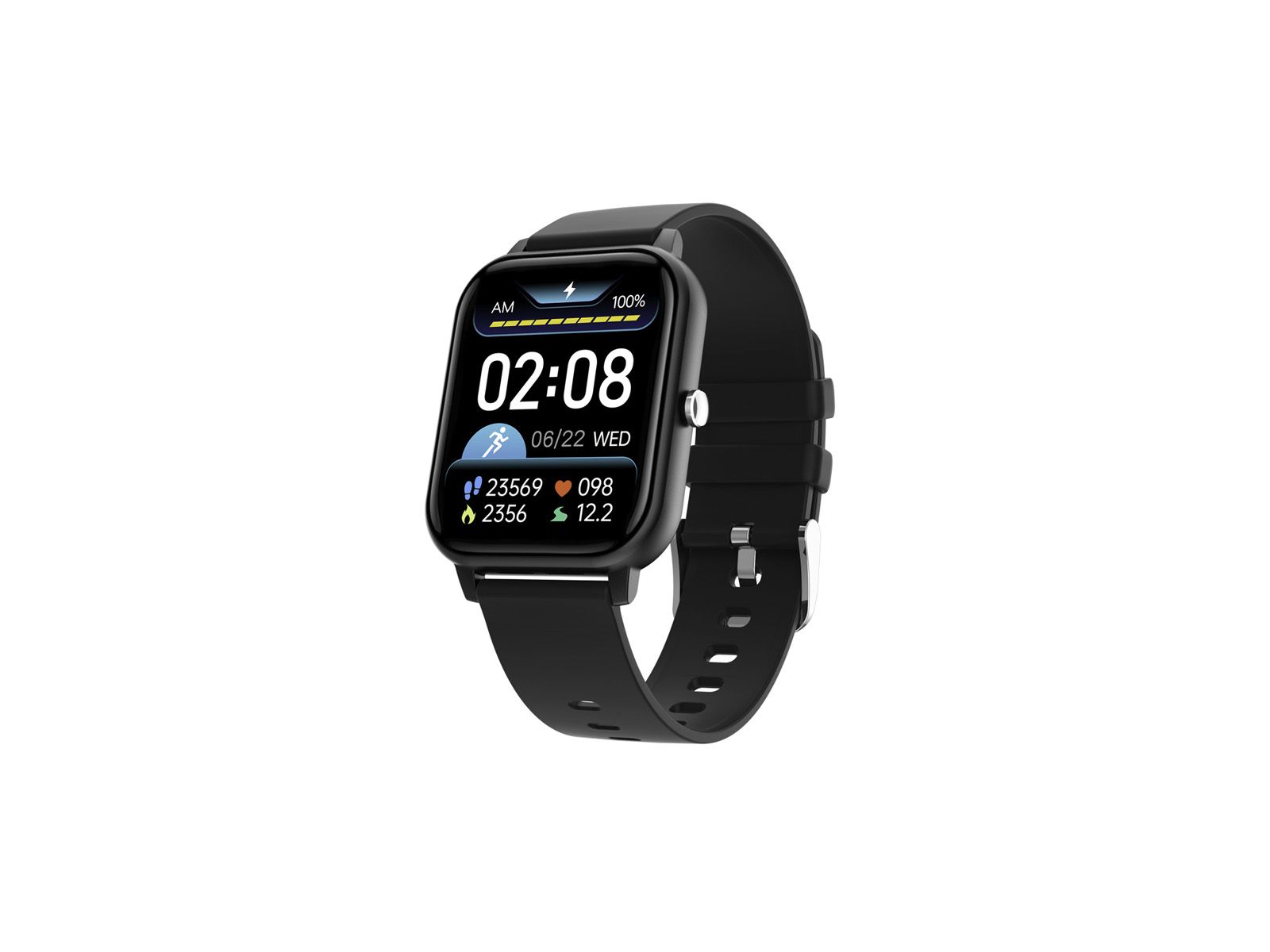 Trevi T-Fit 270 Call Smartwatch - 1.69" IPS Display - Black