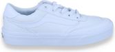 Vans Dames Brooklyn Ls Canvas White/white Sneakers