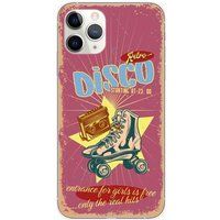 Apple iPhone 11 Pro Retro disco bedrukt siliconen hoesje