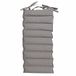 GALILEO Esté outdoor kussen, gewatteerd, waterafstotend, 2-zits, rechthoekig, 45 x 95 cm, grijs, 4 stuks