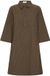 fransa FRENA DR 2 Dames Jurk Gestreept Viscose M