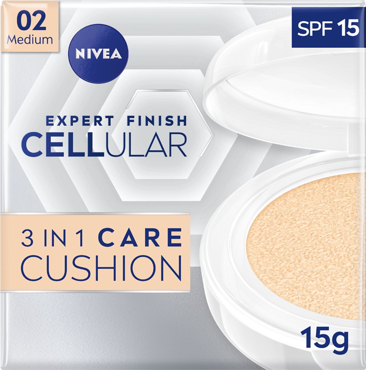 Nivea Hyaluron Cellular Filler 3in1 Care Cushion – Medium