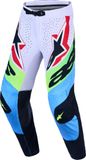 Alpinestars Supertech Dyna Motocrossbroek - Paars/zwart/groen - Maat 34