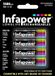 Infapower AA 1300mAh Oplaadbare batterij Nikkel-Metaalhydride (NiMH)