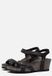 Panama Jack Julia Basics B1 sandalen met sleehak zwart - Maat 41