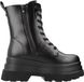 Buffalo Jupiter Lace Up Mid Zwart Dameslaarzen Maat 40