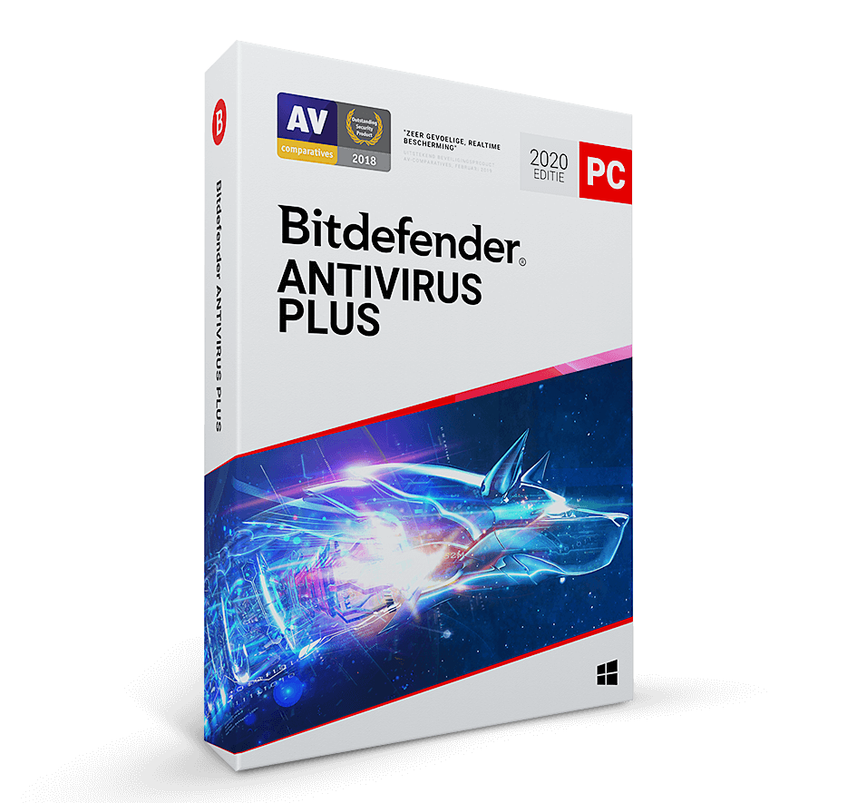 Bitdefender Antivirus Plus 3-PC 1 jaar