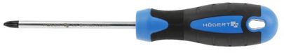 HOGERT Tournevis PH2, 200mm, Acier S2