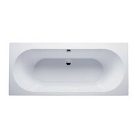 Aqua Splash Ligbad Duo Wodan Inbouw 180x80x50 cm Wit