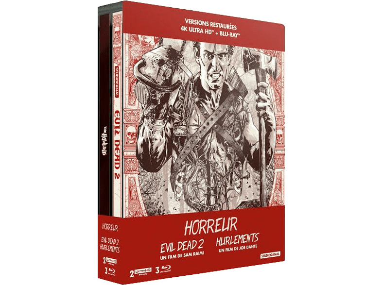 UPV hurlements + evil dead 2 - 4k blu-ray