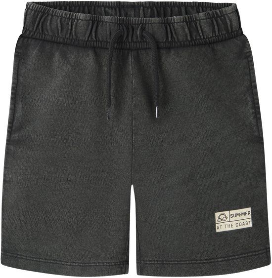 Name It Fandel Sweat Short Jongens - Zwart - Maat 122