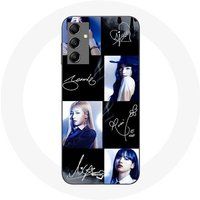 Blackpink Tasje voor Samsung Galaxy A14 5G Blackpink Handtekening Foto Jennie Jisoo Lisa Rose Maniacase