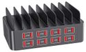 Avizar, chargeur 150W avec 16 ports USB pour smartphones et tablettes, noir