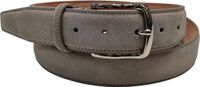 Schins Lorenzo Suede Heren Riem - Grijs - 120cm