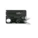 Victorinox Taschenmesser Swiss Card Lite (13 Funktionen, LED-Licht, Lupe, Schere, Stecknadel) schwarz transparent