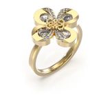 Guess Jubr0306-wyg54 Ring Goud Vrouw