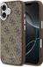 Guess 4G Backcover - Geschikt voor iPhone 17 - MagSafe Compatibel - Bruin