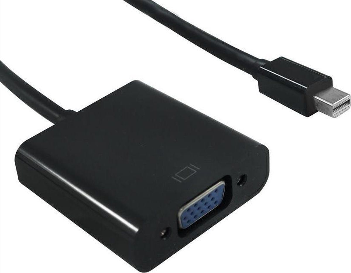 Standard Panda Standard Mini DisplayPort 1.1 naar VGA adapter / zwart - 0,15 meter