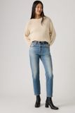 Levi's 501 Crop Jeans légers - Femme - 28x30 - Lavage moyen / Roaming On Two Lightweight