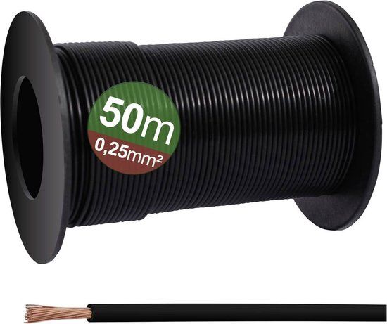 Quadrios 23CW023 Enkele ader 0.25 mm² 50 m