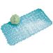 InterDesign Pebblz deurmat, vinyl, blauw