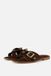 Linea Zeta Slippers bruin Suède - Maat 36