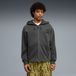 PUMA.NOW hoodie met rits voor Heren, Grijs, Maat L