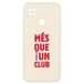 FC Barcelone Coque de Téléphone Fibriva™ Officielle Blanche avec Slogan