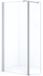 Maxaro Inloopdouche 90 cm met Draaibare Zijwand 35 cm Chroom