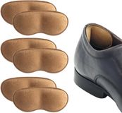 Shoeple Hielbeschermers - Heelpad Comfortmax (6 stuks) - Hielkussentjes voor Schoenen - Schoenverkleiner - Antislip Hielzool - Bruin