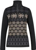 LUHTA AHJOLA Dames Ski Pully - Zwart - S